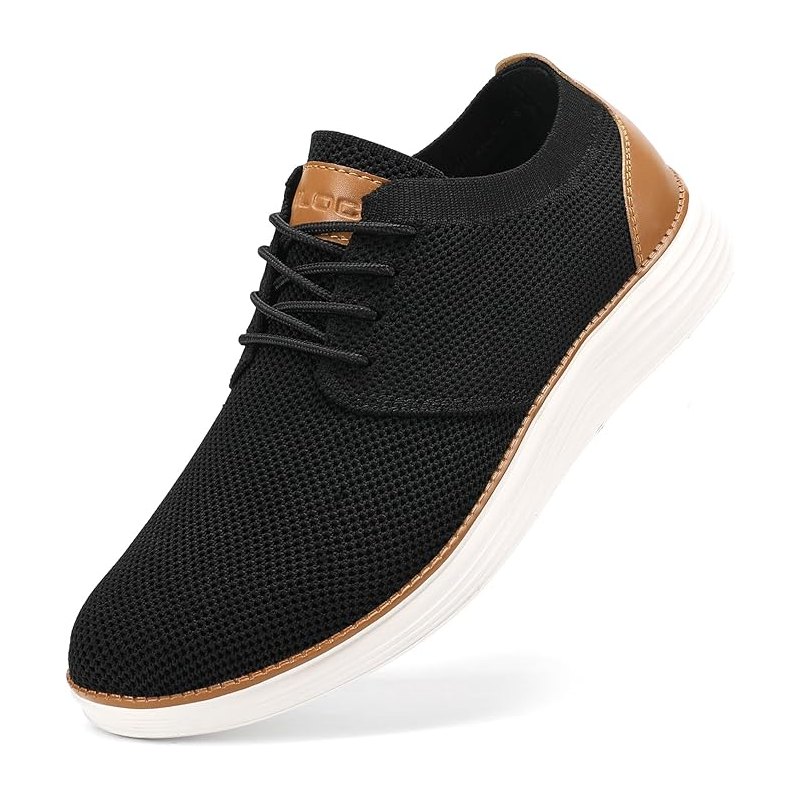 Knit oxford, black